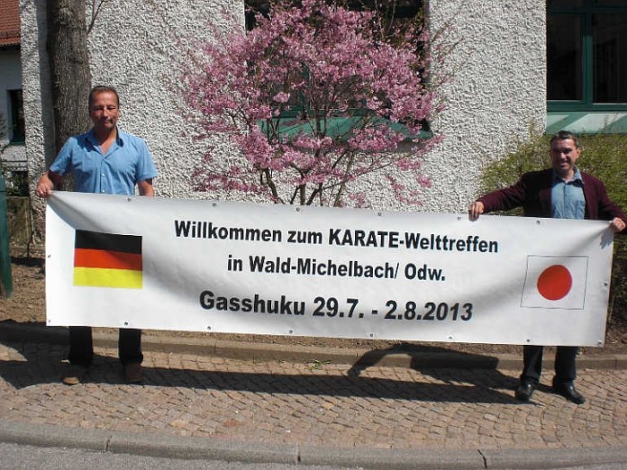 Wald-Michelbach und der Überwald sind sind in der kommenden Woche Gastgeber der größten Karate Veranstaltung der Welt. Initiiert wurde das Gasshuku von Markus Emmerich (links) und Richard Grasse (rechts).